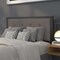 Flash Furniture Full Tufted Metal Headboard in Dark Gray Fabric HG-HB1725-F-DG-GG - alternate 1